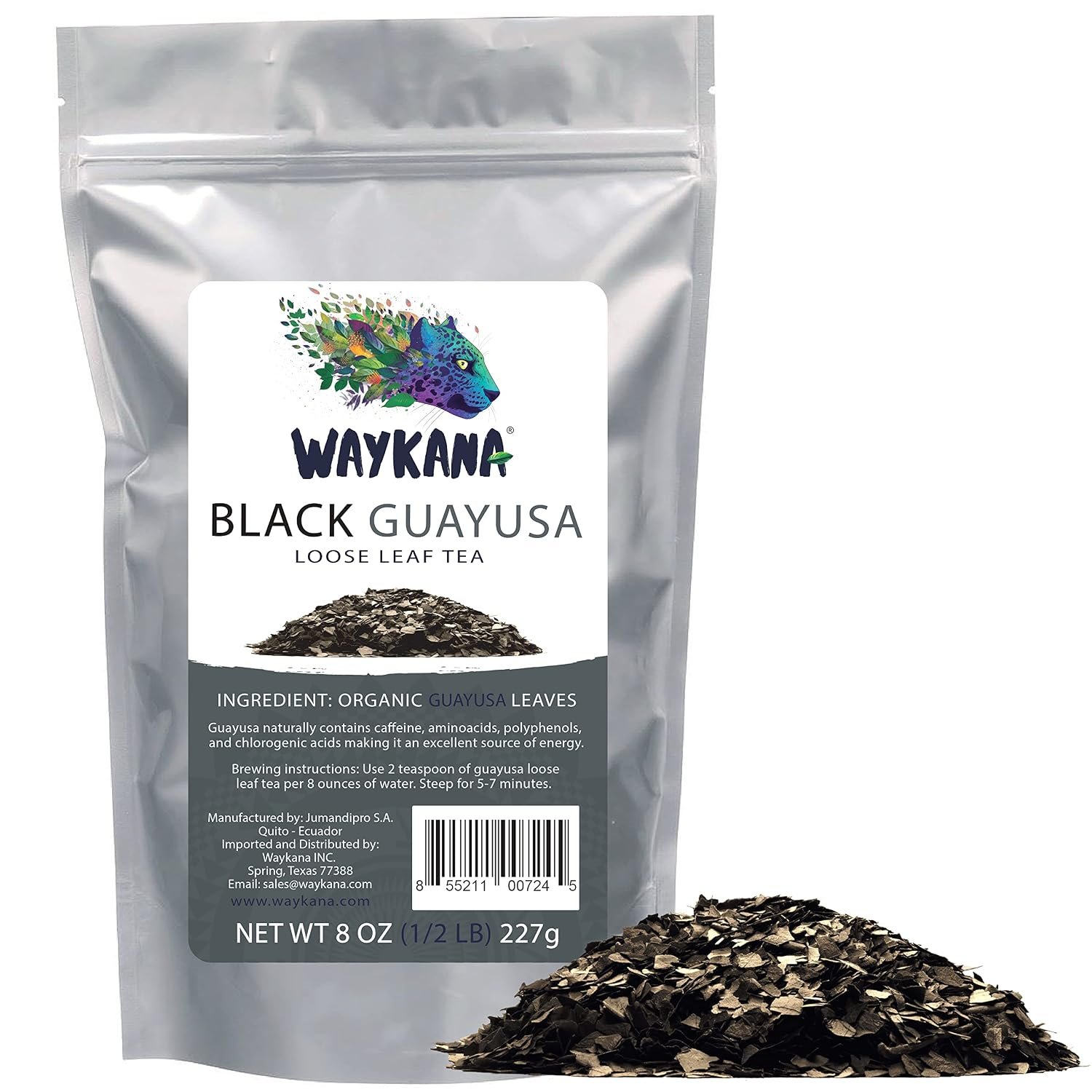 Black Guayusa — Loose Leaf