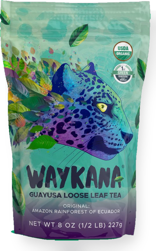 WAYKANA guayusa loose leaf pouch