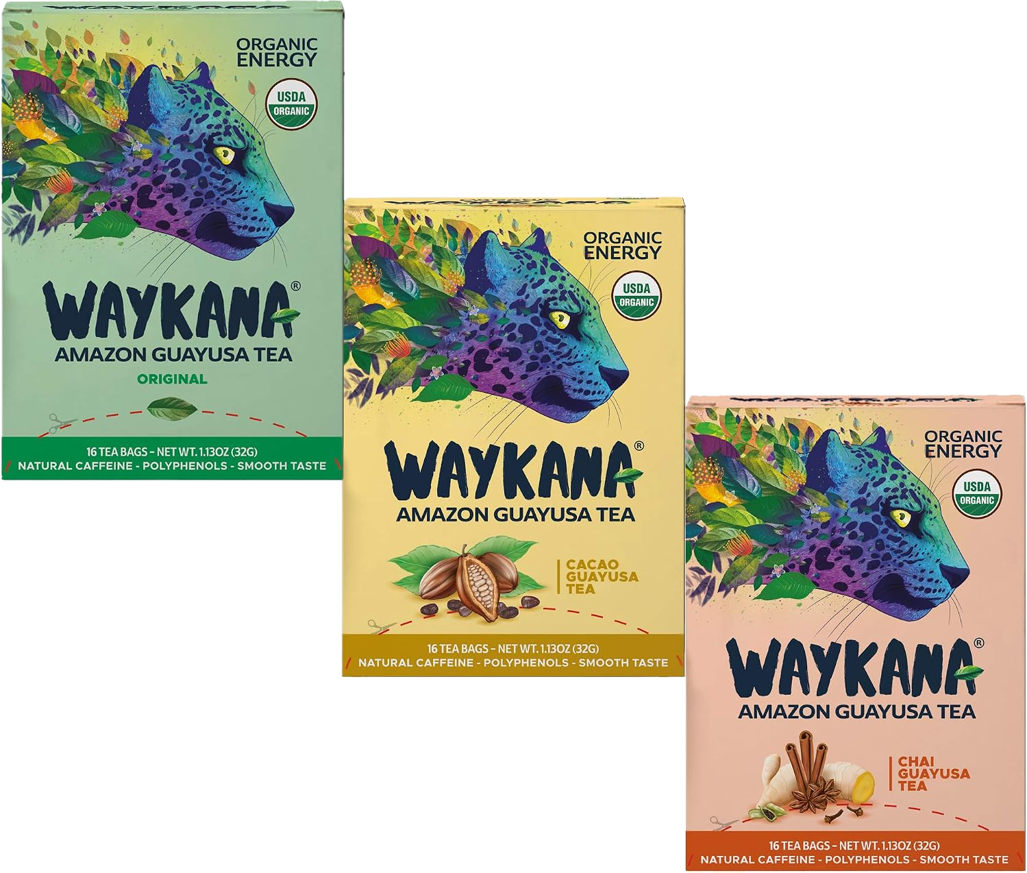 WAYKANA Guayusa Trial Pack